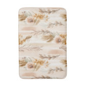 Tapis De Bain Crème Rustique Floral Boho (Devant (Vertical))