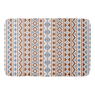 Tapis De Bain Crème verticale de bleu de rouille de Ptn II