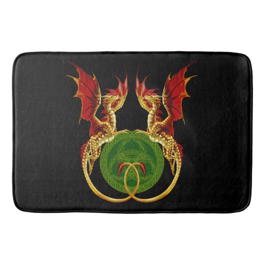 Tapis De Bain Crescent Céleste Lune Et Dragons (Devant)