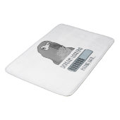 Tapis De Bain Cri Chargement du gris africain (Angle)