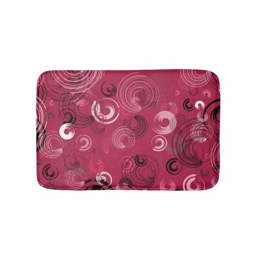 Tapis De Bain Crimson et noir (Devant)