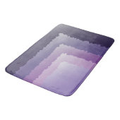 Tapis De Bain cristaux violets (Angle)