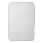Tapis De Bain Crocodile blanc - Impression (devant Vertical)