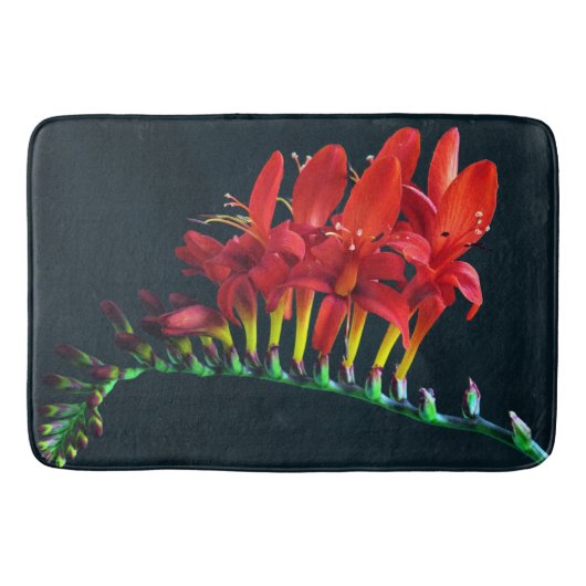 Tapis De Bain Crocosomie Lucifer Montbretia Floral (Devant)