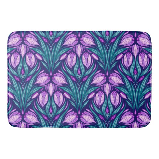 Tapis De Bain Crocus printaniers (Devant)