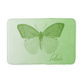 Tapis De Bain Croire la chaux papillon (Devant)
