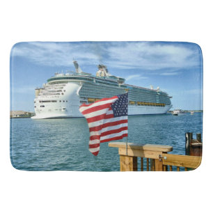 Tapis De Bain Croisière patriotique Sailaway