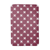 Tapis De Bain Croix blanche sur mûrier (Devant (Vertical))