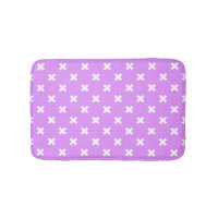 Croix blanches sur lilas