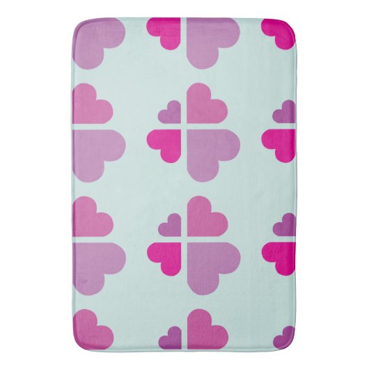 Tapis De Bain Croix de cœurs (devant Vertical)