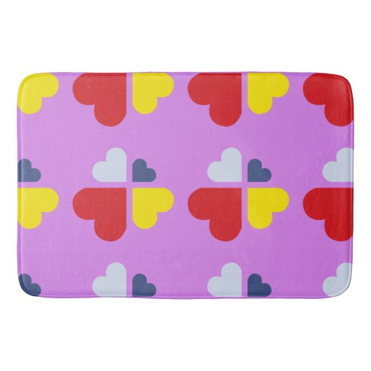 Tapis De Bain Croix de cœurs (Devant)
