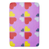 Tapis De Bain Croix de cœurs (devant Vertical)