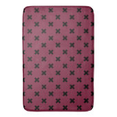 Tapis De Bain Croix noire sur mûrier (devant Vertical)