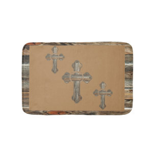 Tapis De Bain Croix occidentale de Barnwood avec des cordes et
