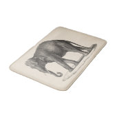Tapis De Bain Croquis Brodtmann Elephant (Angle)