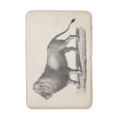 Tapis De Bain Croquis Brodtmann Lion (Devant (Vertical))