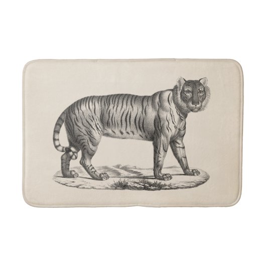 Tapis De Bain Croquis de Brodtmann Tiger (Devant)