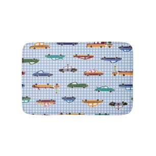 Tapis De Bain Croquis De Voiture Cute : Simple Et Simple