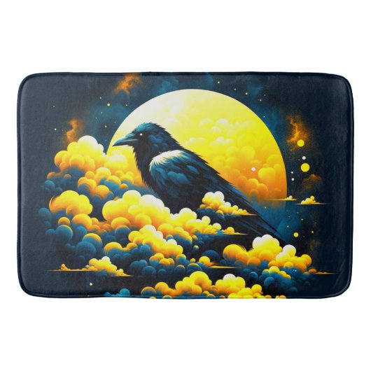 Tapis De Bain Crow Art (Devant)