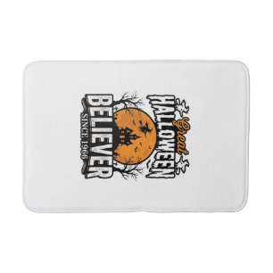 Tapis De Bain Croyant d'Halloween Vintage Depuis 1966 Graphique_