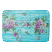 Tapis De Bain Cru de turquoise (Devant)