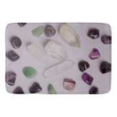 Tapis De Bain Crystals Gems Energy Vibes Conception Bain Mat (Devant)