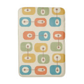 Tapis De Bain Cubes Squishishi Modernes Du Milieu Du Siècle (Devant (Vertical))