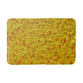 Tapis De Bain Cuisine moderne Jaune Motif de Pâques Printemps (Devant)