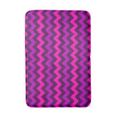 Tapis De Bain Cuit Purple Chevrons Rose Moyen Mat Bain (Devant (Vertical))