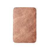 Tapis De Bain Cuivre brossé, texture métallique. (Devant (Vertical))