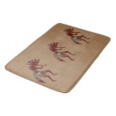 Tapis De Bain Culture amérindienne - Danse Kokopelli 3 (Angle)