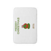 Tapis De Bain Cupcake de Noël Petite salle de bain (Devant (Vertical))