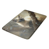 Tapis De Bain Curieux grimpeur Siamese Kitten (Angle)