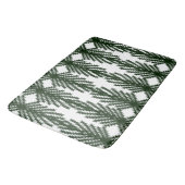 Tapis De Bain Custom Forest Green Pine Tree Abstract Pattern (Angle)