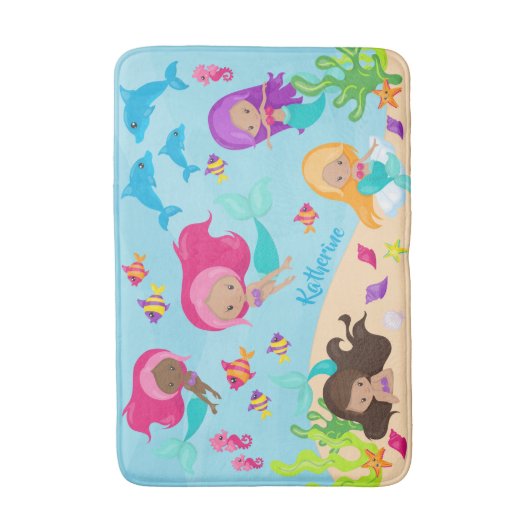Tapis De Bain Cute (Devant (Vertical))