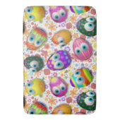Tapis De Bain Cute and Funny Easter Eggs Cartoon (devant Vertical)