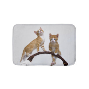 Tapis De Bain Cute Baby Cats Kittens Funny Gym Photo -