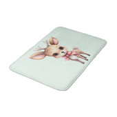Tapis De Bain Cute Baby Deer Cartoon Illustration (Angle)