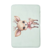 Tapis De Bain Cute Baby Deer Cartoon Illustration (Devant (Vertical))