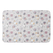 Tapis De Bain Cute cat pattern (Devant)