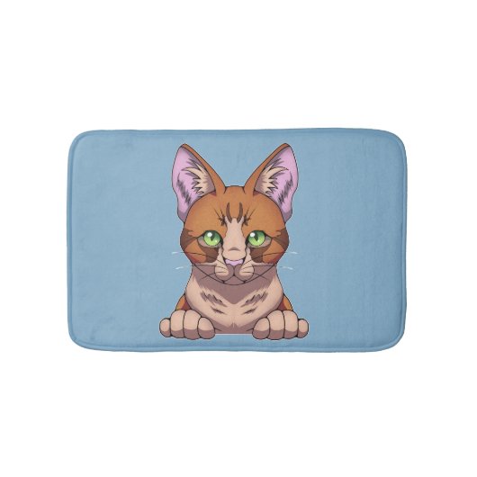Tapis De Bain Cute chat (Devant)
