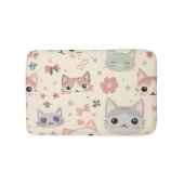 Tapis De Bain Cute Chat simple chaton Motif (Devant)