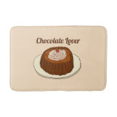 Tapis De Bain Cute Chocoholate Chocolat Lover (Devant)