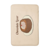 Tapis De Bain Cute Chocoholate Chocolat Lover (Devant (Vertical))
