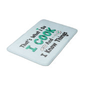 Tapis De Bain Cute cook word art kitchen (Angle)
