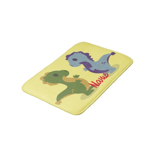 Tapis De Bain Cute Dinosaur Paire Thunder_Cove (Angle)