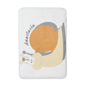 Tapis De Bain Cute escargot caricaturale - Parfait sur mesure (Devant (Vertical))