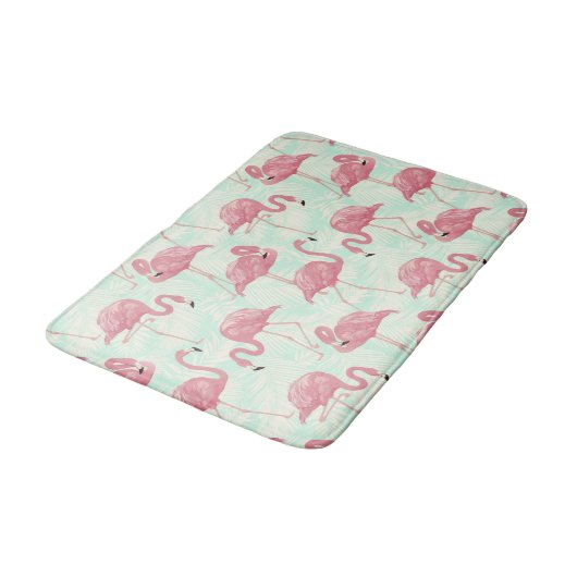 Tapis De Bain Cute Flamingo Pattern nattes de bain (Angle)