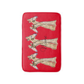 Tapis De Bain Cute Giraffe Couple Thunder_Cove (Devant (Vertical))