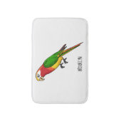 Tapis De Bain Cute happy parrot (Devant (Vertical))